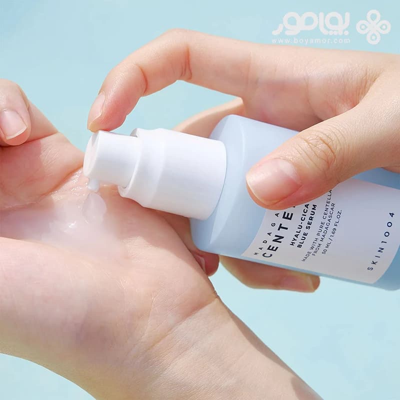 سرم آبرسان هیالوسیکا سنتلا مدل BLUE SERUM حجم 50 میل — تصویر ۷