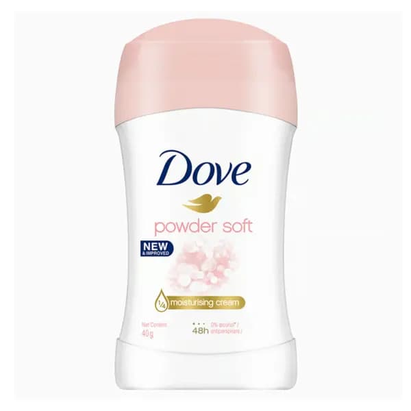 مام صابونی زنانه داو مدل Powder Soft حجم 40ml