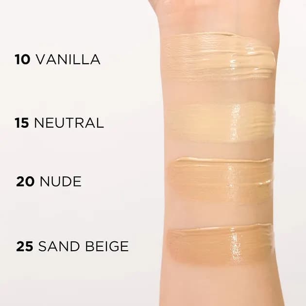 کرم پودر آبرسان اولاین EVELINE مدل lumi رنگ شماره 15 NATURAL حجم 30 میل — تصویر ۳