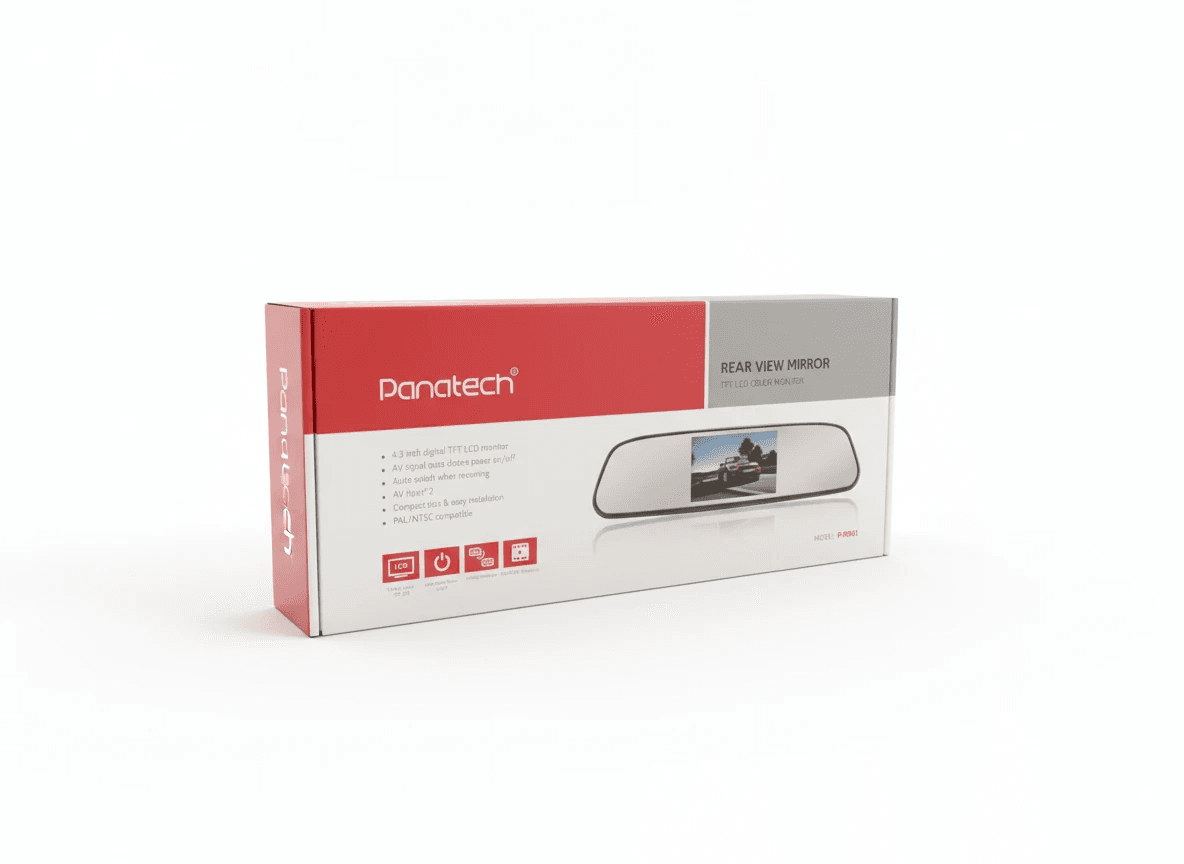 آینه دنده عقب پاناتک مدل Panatech P‑R902 — تصویر ۳
