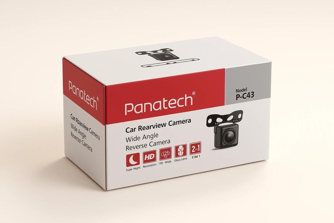 دوربین دنده عقب دوکاره پاناتک مدل Panatech P‑C43 — تصویر ۳