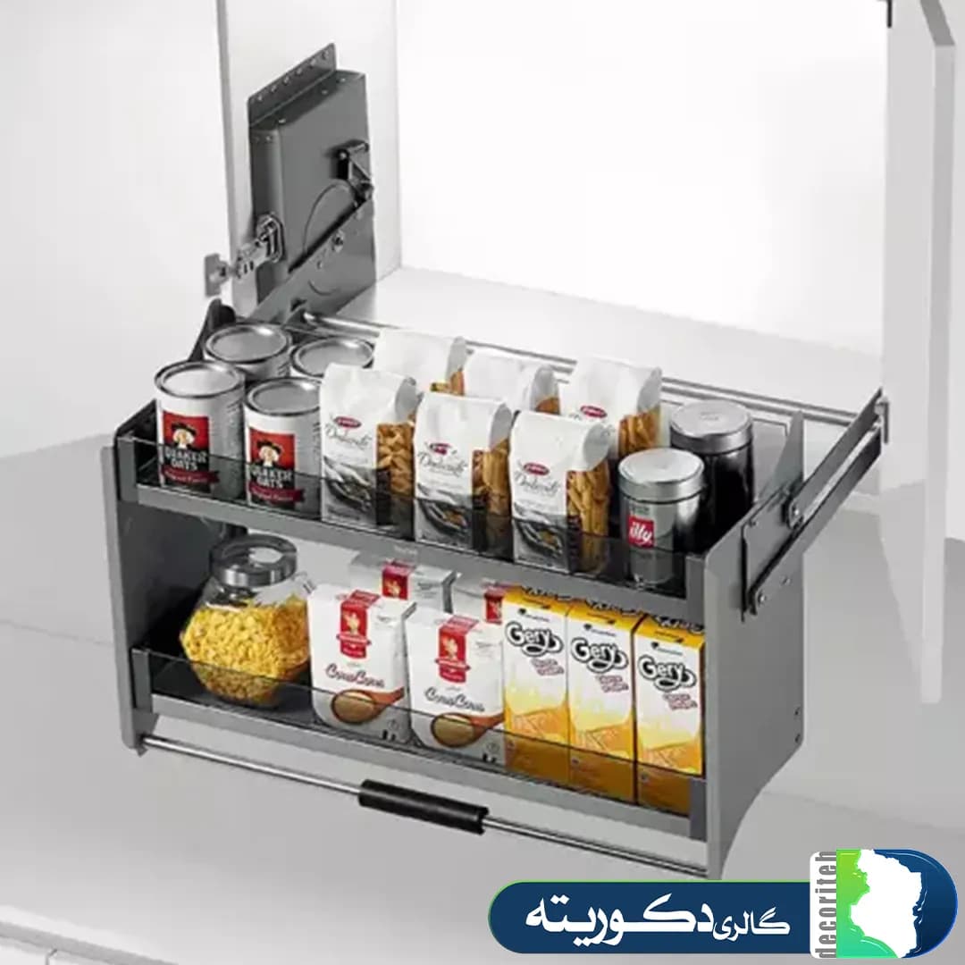 سبد آسانسوری دو طبقه کریستال رونیا