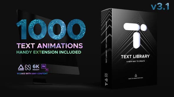 1000 پریست متن برای اسکریپت Animation Studio