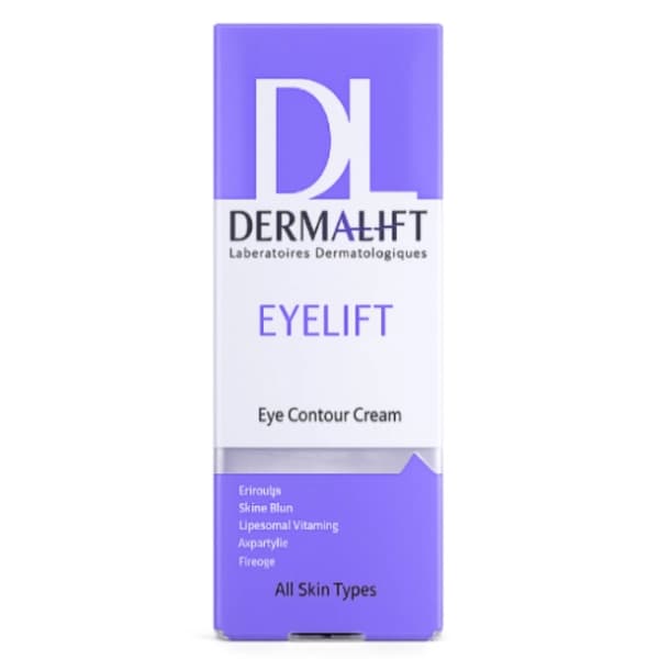 کرم ضدچروک دور چشم درمالیفت مدل Eyelift Eye Contour حجم 20 میل — تصویر ۳