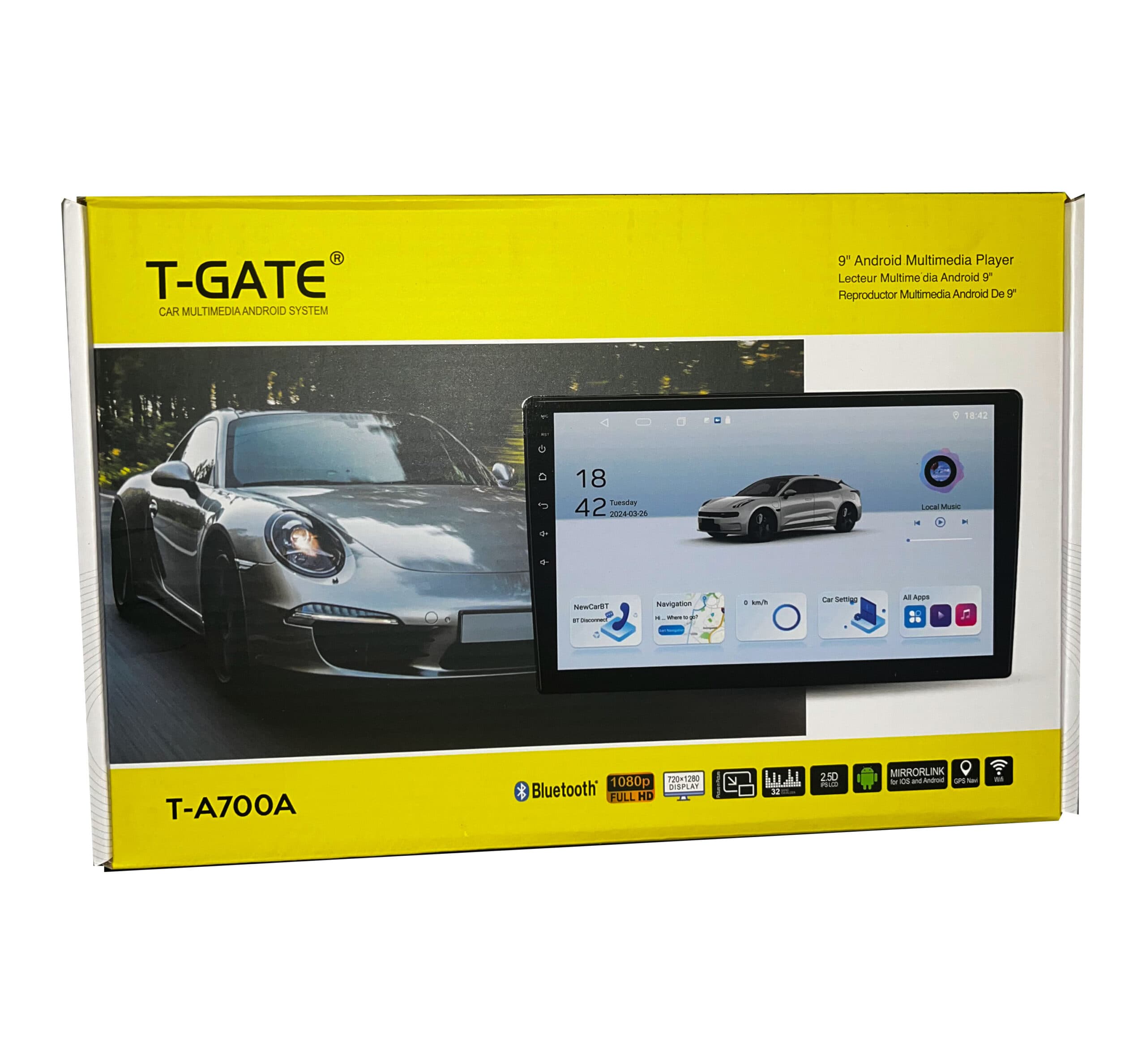 مانیتور اندروید T-Gate مدل T-A700A