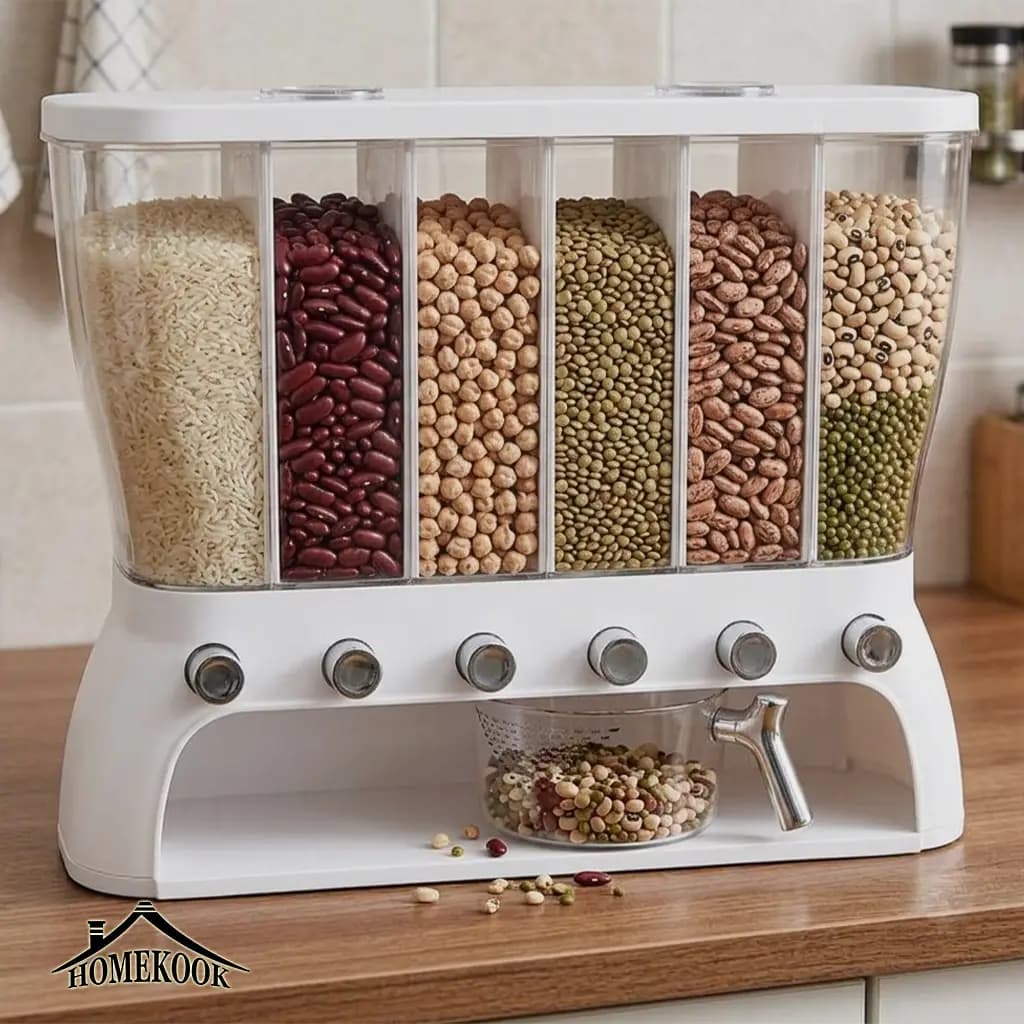 جاحبوباتی هوم کت اتوماتیک 6 خانه — تصویر ۳
