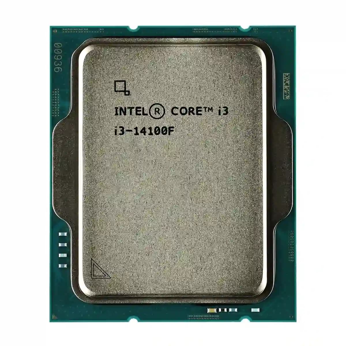 پردازنده اینتل سری Raptor Lake مدل CPU INTEL CORE I3 14100F — تصویر ۲