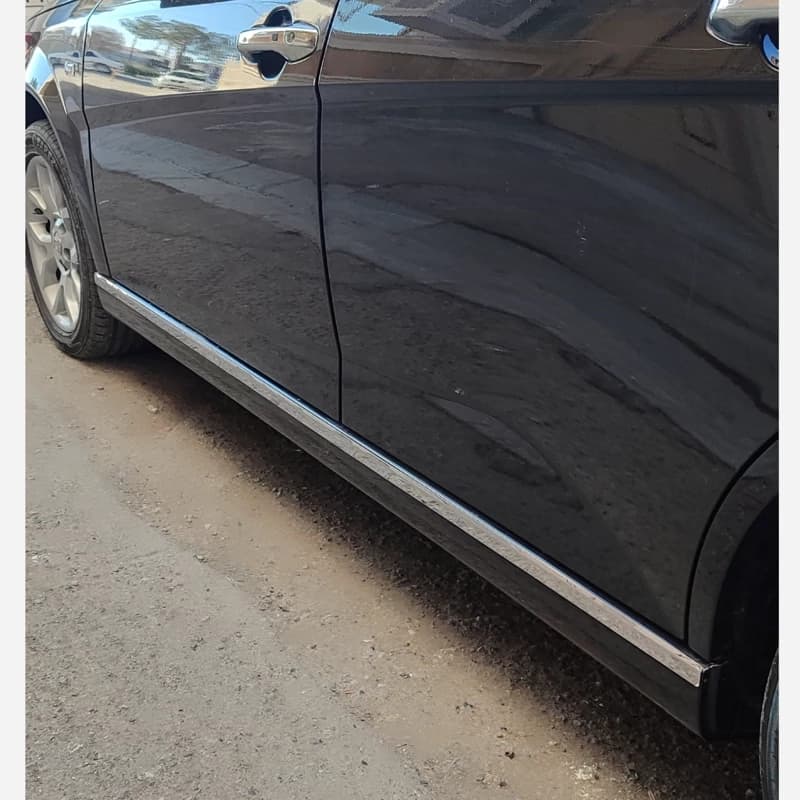 نوار استیل لبه رکاب دنا پلاس دوعددی