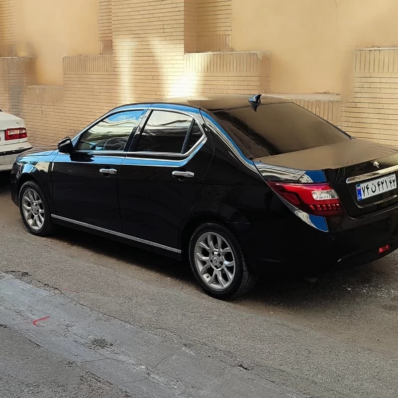 نوار استیل لبه رکاب دنا پلاس دوعددی — تصویر ۲
