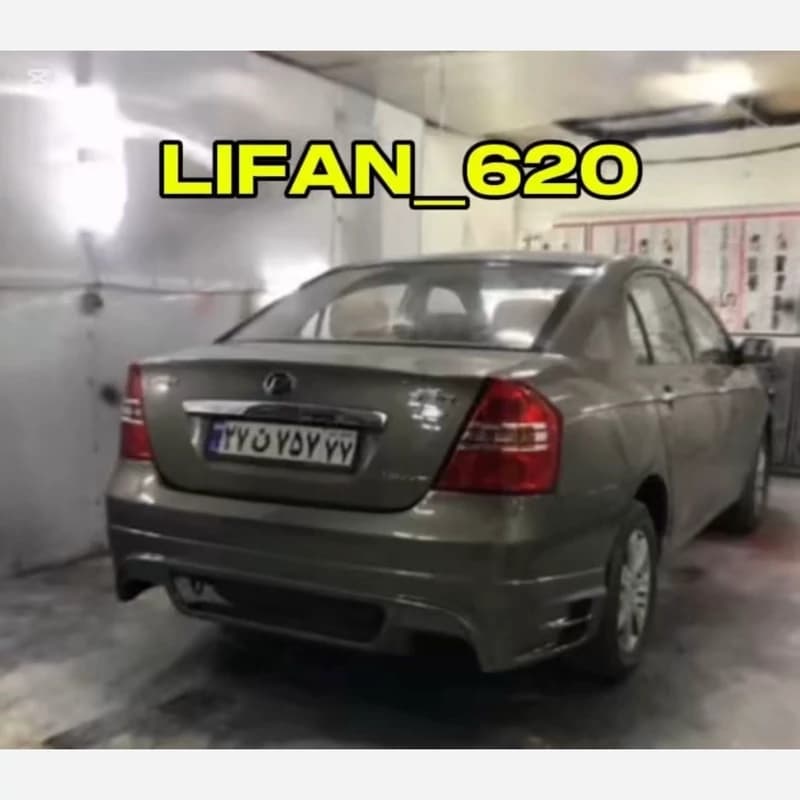 سپرعقب اسپرت لیفان 620 رنگ خام فایبرگلاس