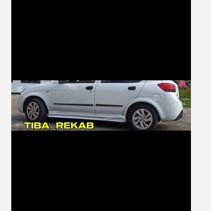 رکاب اسپرت تیبا ساینا رنگ خام فایبرگلاس دوعددی