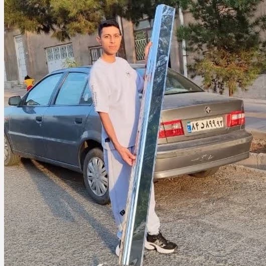 رکاب استیل سمند برای اولین بار تولید شد