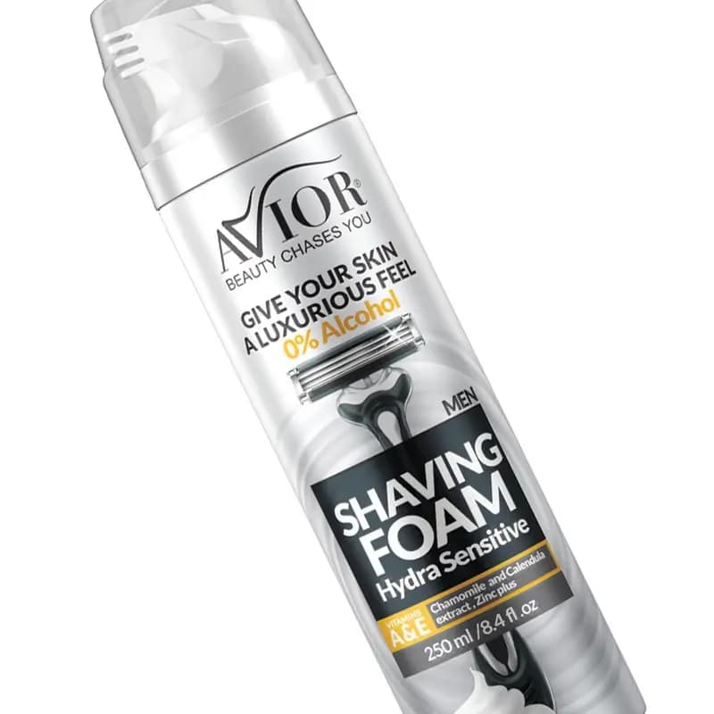 فوم اصلاح اویور مدل Hydra sensitive حجم 250 میلی لیتر — تصویر ۲