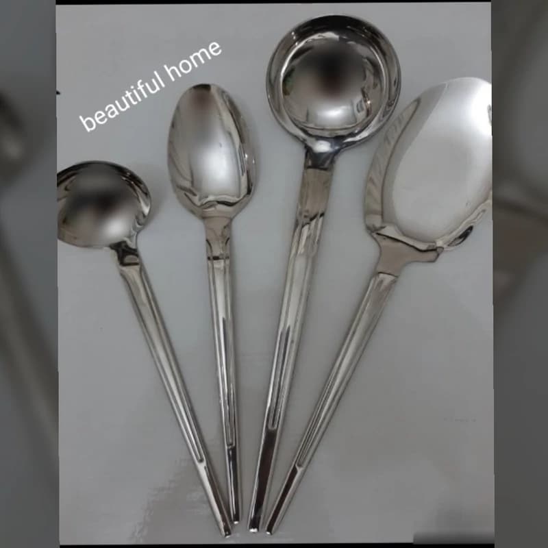 سرویس 24 نفره قاشق چنگال دهنه اروپایی 144 پارچه — تصویر ۸
