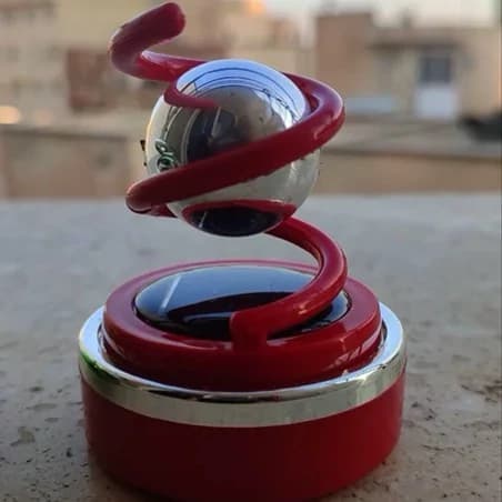 خوشبوکننده خورشیدی طرح کره قرمز