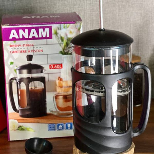 لیوان فرنچ پرس گنجایش 600 میل ANAM — تصویر ۳