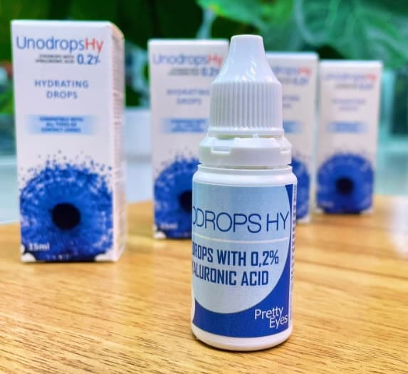 قطره رطوبت رسان لنز UNODROPS HY