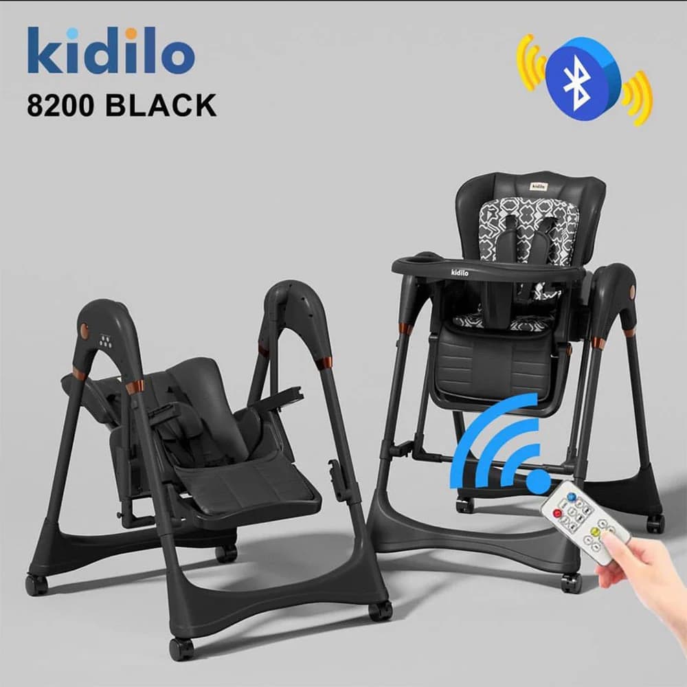 صندلی غذای تاب شو برقی کیدیلو Kidilo مدل 8200 — تصویر ۳
