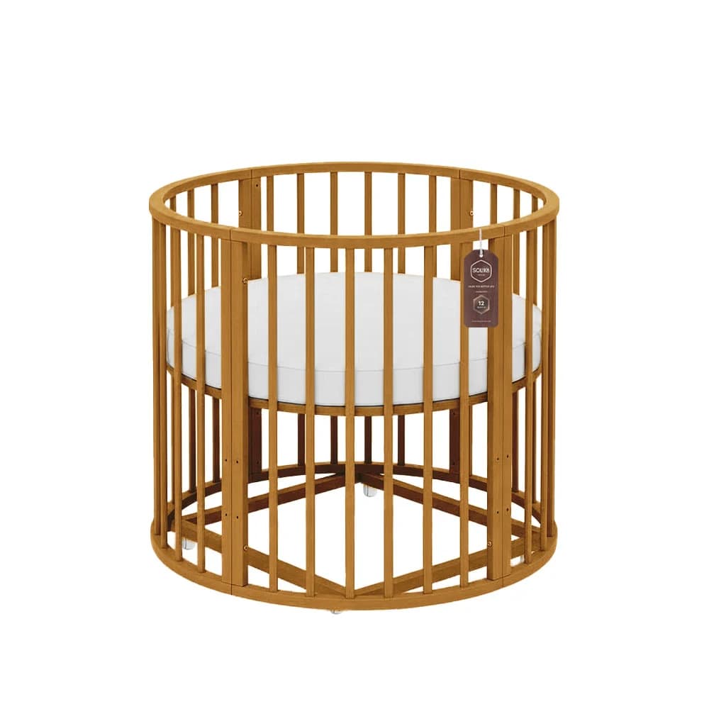 تخت کنار مادر چوبی 6 کاره سلیکا وود Solika wood مدل امرا — تصویر ۲