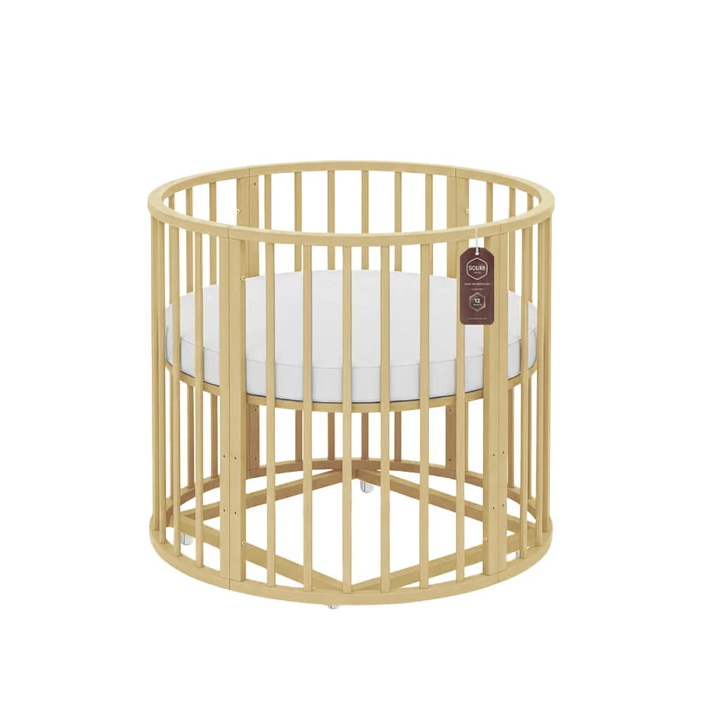 تخت کنار مادر چوبی 6 کاره سلیکا وود Solika wood مدل امرا