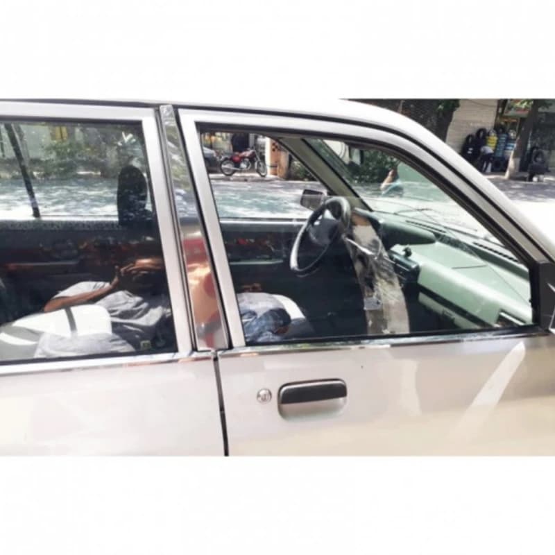 زه استیل آبگیر پراید بسته 4 عددی — تصویر ۲