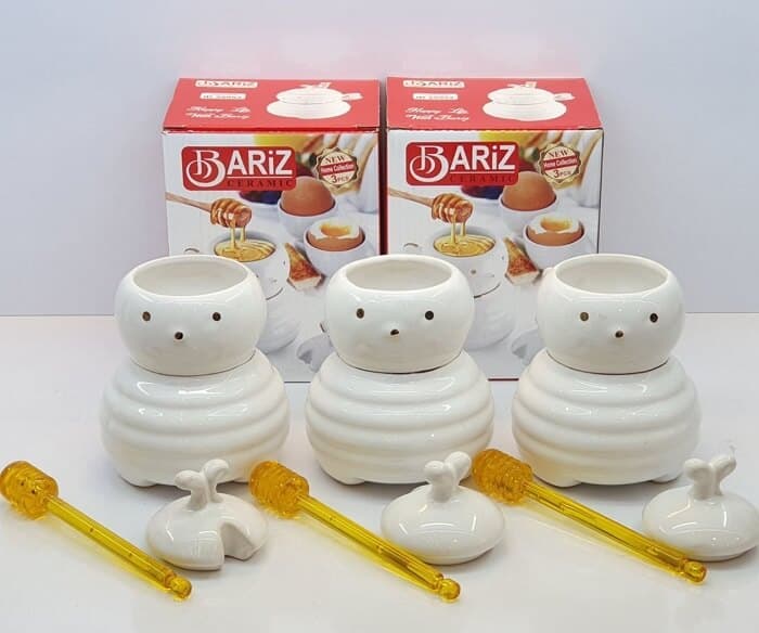 عسل خوری سرامیکی طرح زنبوری — تصویر ۴