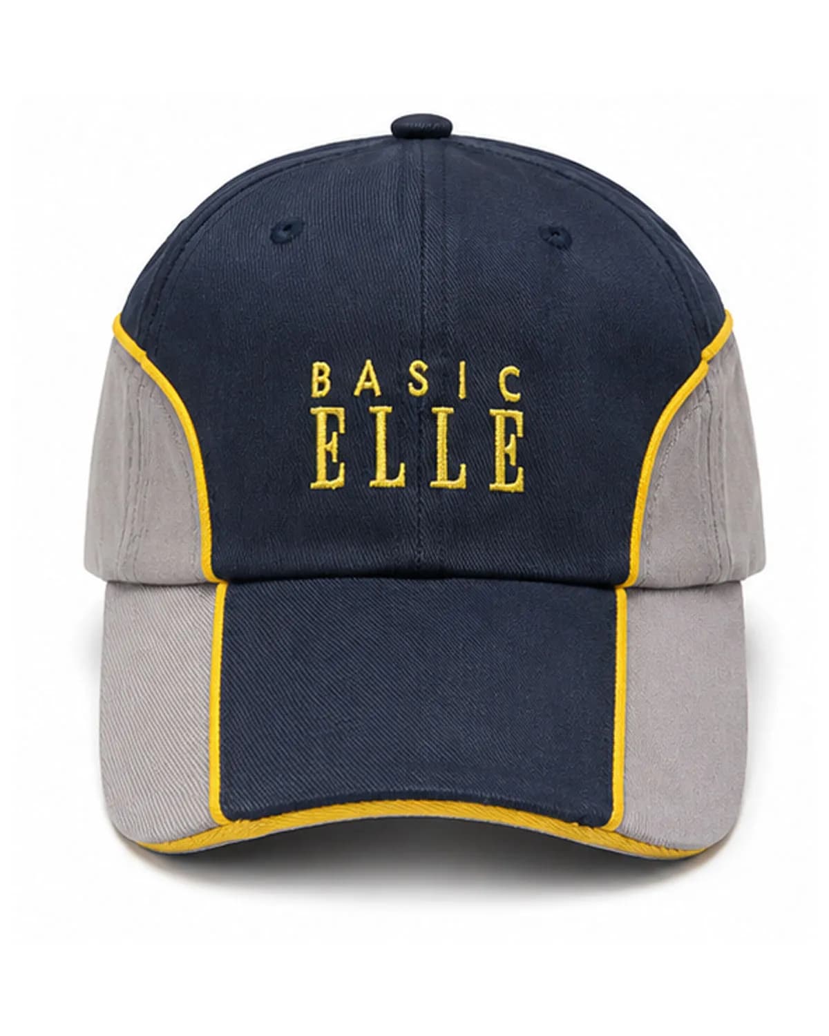 کلاه کپ BASIC ELLE مدل دو رنگ سرمهای و طوسی