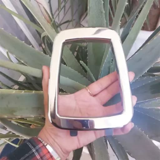 قاب دور دنده کروم پراید 131 و 131 — تصویر ۲