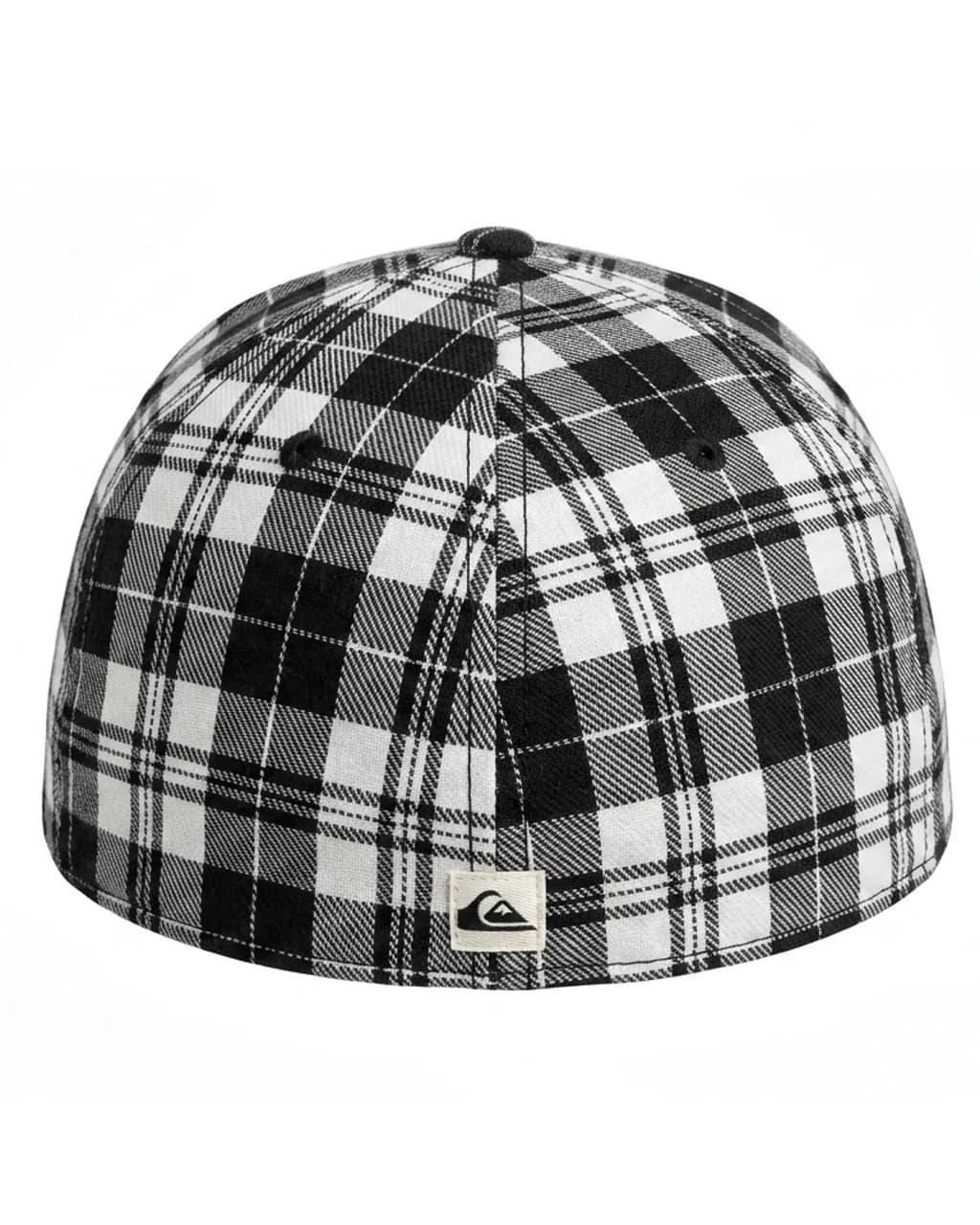 کلاه کپ مردانه Quiksilver طرح چهارخانه (مشکی و سفید) — تصویر ۲