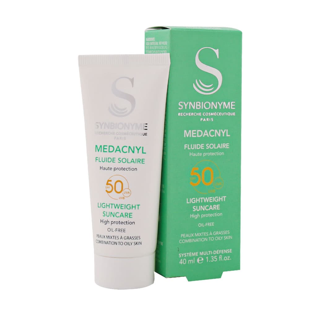 فلوئید ضدآفتاب مداکنیل سین بیونیم SPF50 مناسب پوست مختلط تا چرب 40 میلی لیتر — تصویر ۳