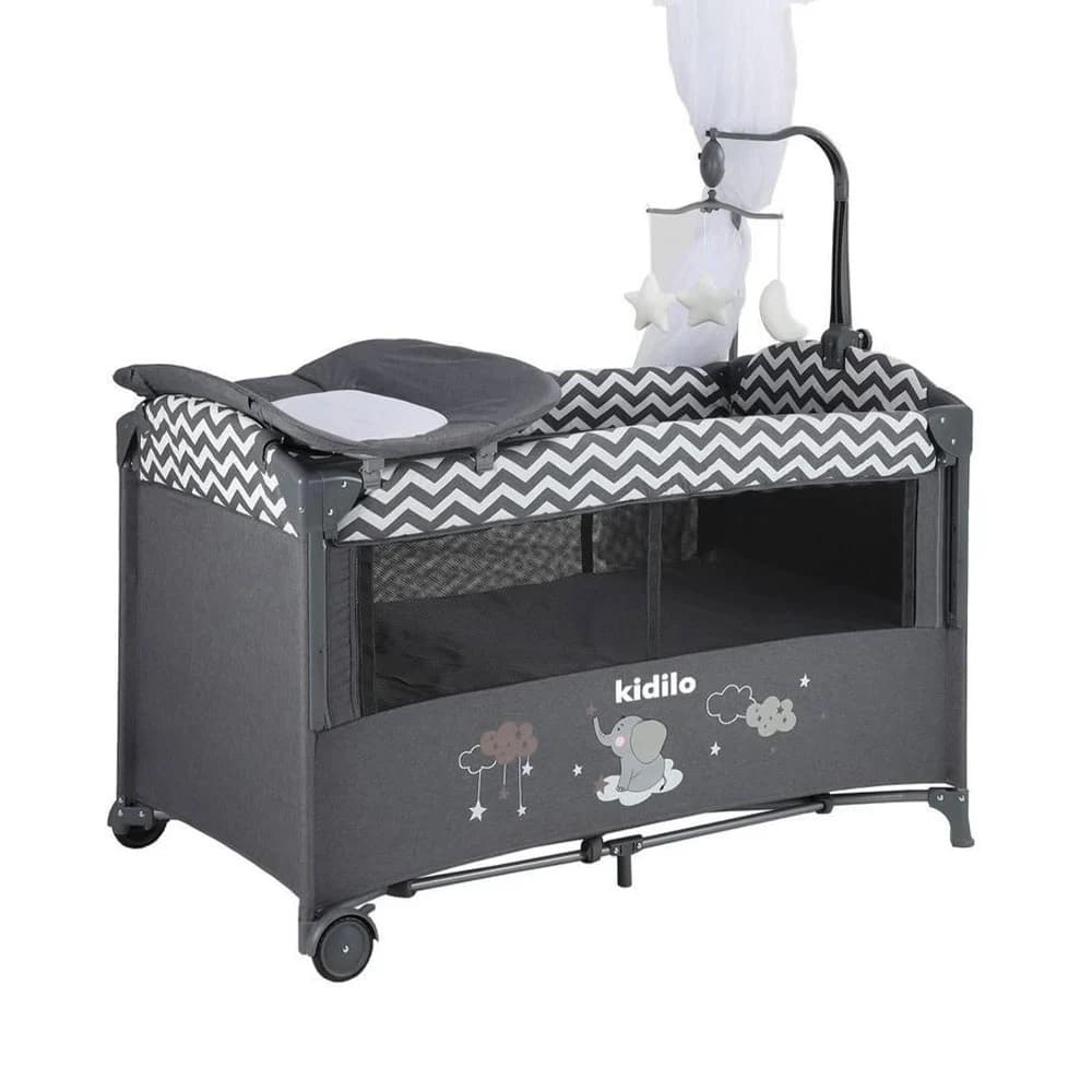 تخت و پارک نوزاد کیدیلو Kidilo مدل T701L
