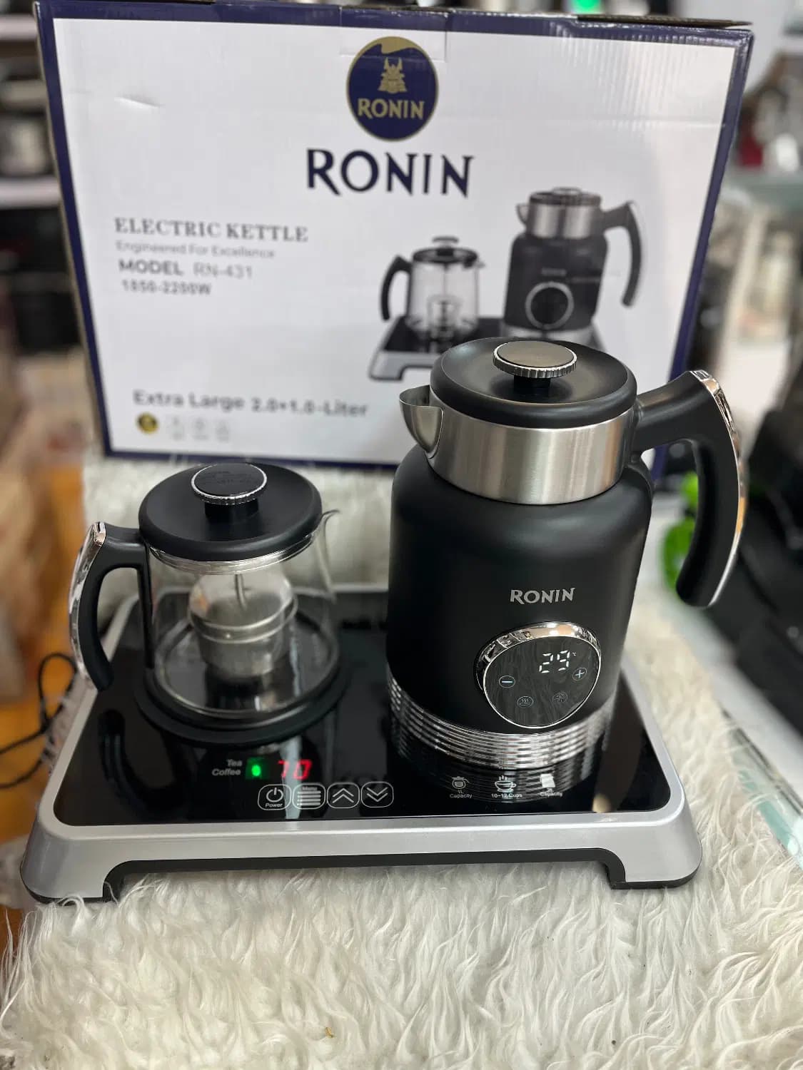 چای ساز کنار هم مدل ronin