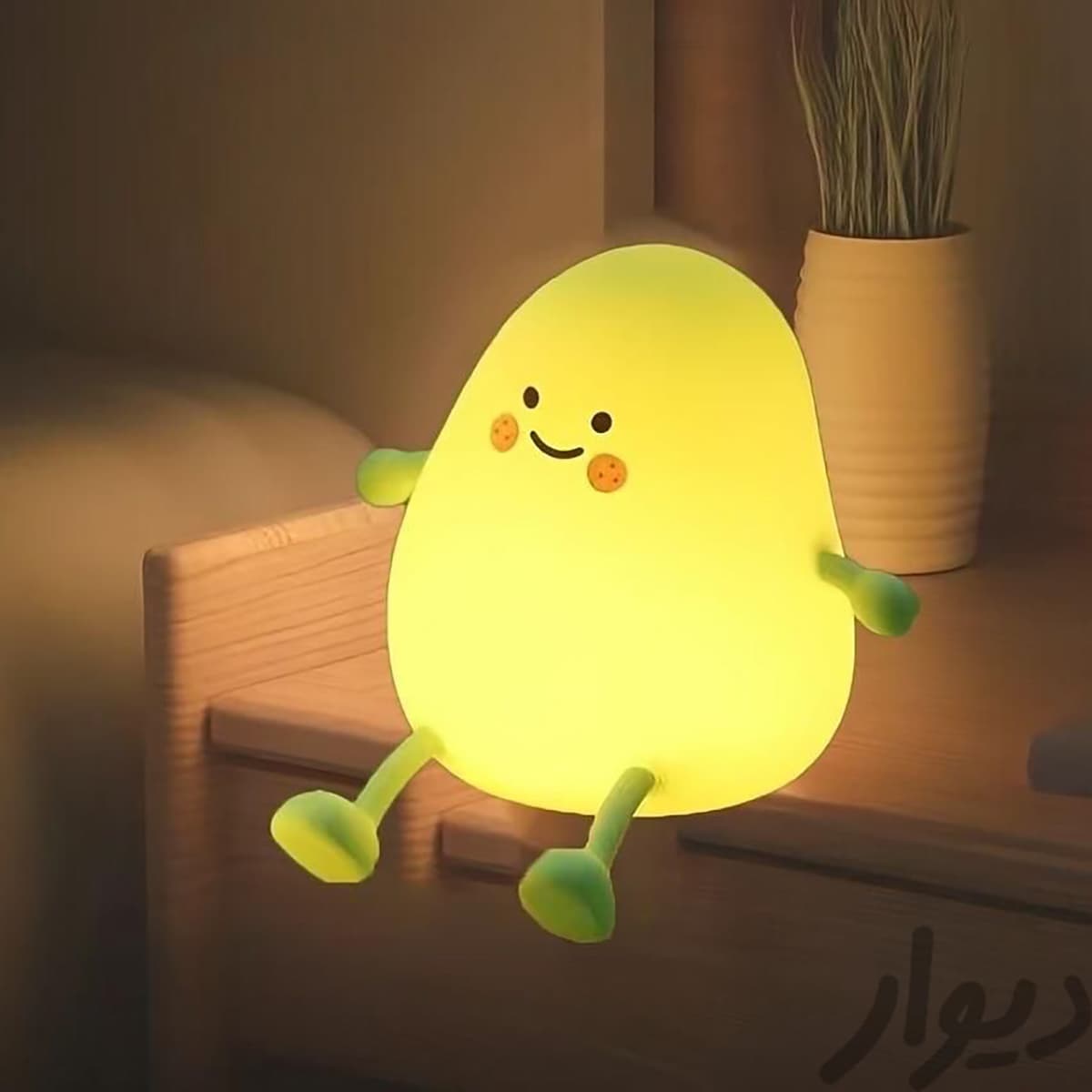 چراغ خواب انبه تمام سیلیکونی — تصویر ۵