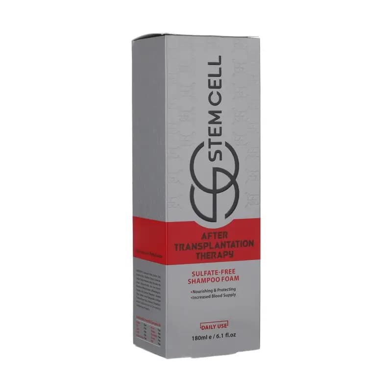 شامپو فوم پس از کاشت مو استم سل مدل Sulfate Free حجم 180 ميلی ليتر — تصویر ۲