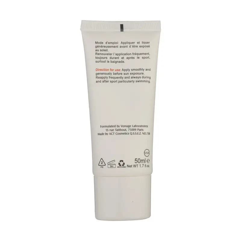 ضد آفتاب بی رنگ الارو مدل +SPF50 مناسب انواع پوست حجم 50 میلی لیتر — تصویر ۴