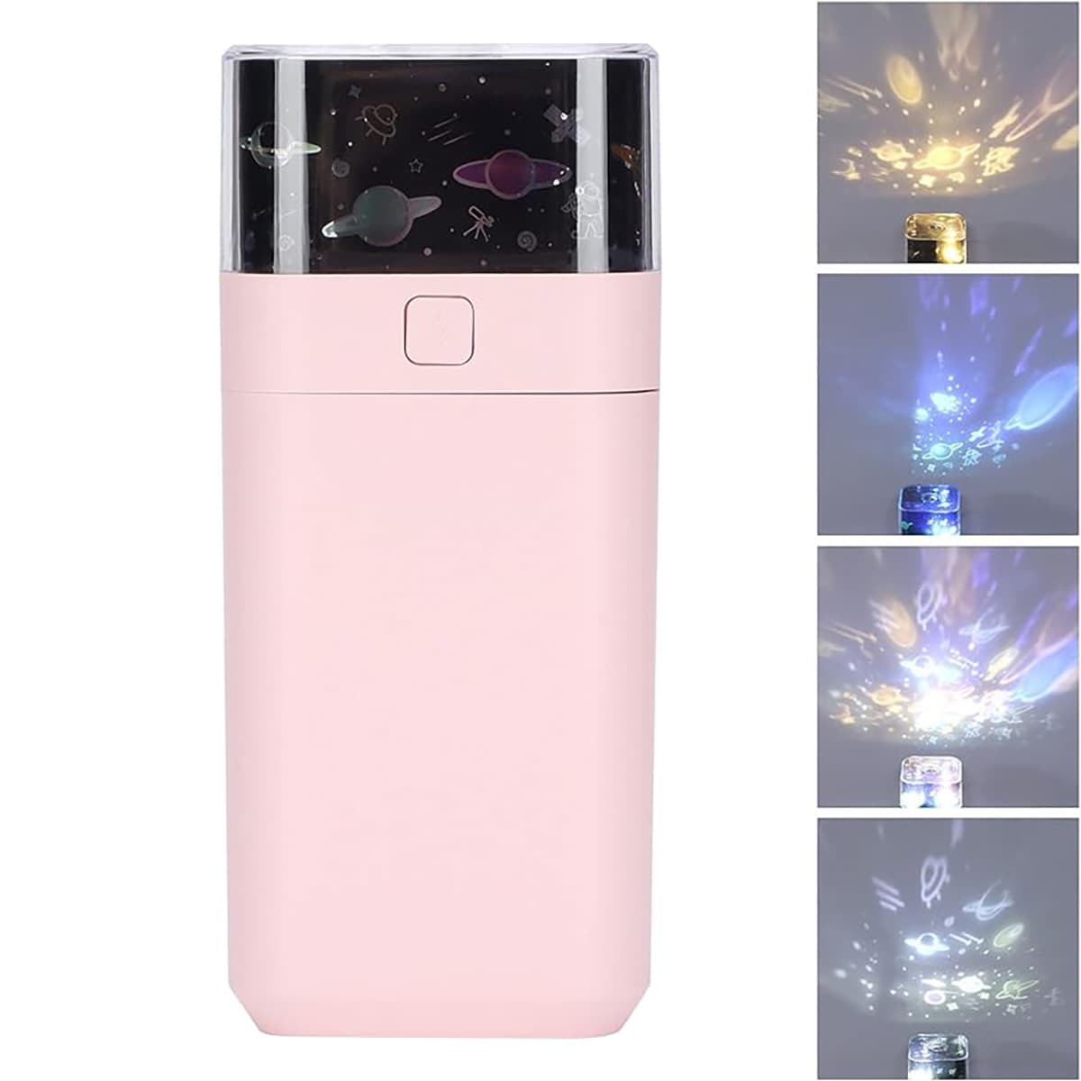 دستگاه بخور و رطوبت ساز و پروژکتور مدل Mini Humidifier, Luminous Humidifier with Starlight Projection — تصویر ۳