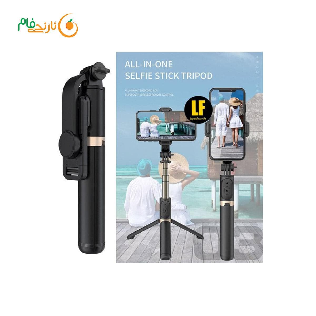 3 پایه موبایل و مونوپاد مدل jc-20 — تصویر ۷