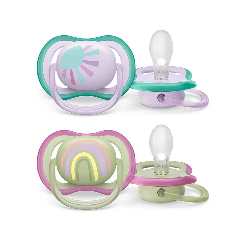 پستانک الترا سافت 0 تا 6 ماه فیلیپس اونت Philips Avent مدل SCF085/51 — تصویر ۲
