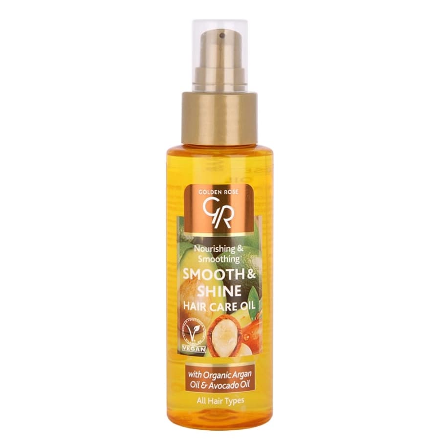 روغن موی گلدن رز اسموت اند شاین حاوی روغن آرگان و آووکادو