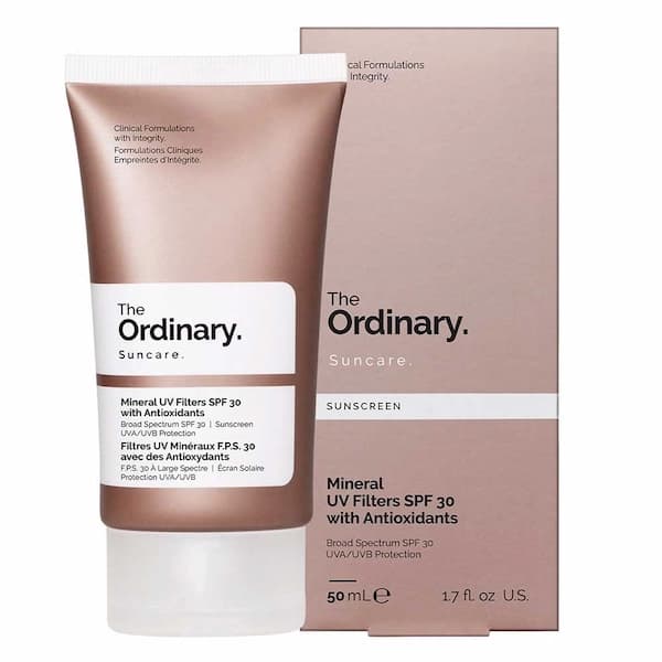 ضدآفتاب مینرال اوردینری SPF 30 مدل Mineral UV Filters with Antioxidants — تصویر ۲