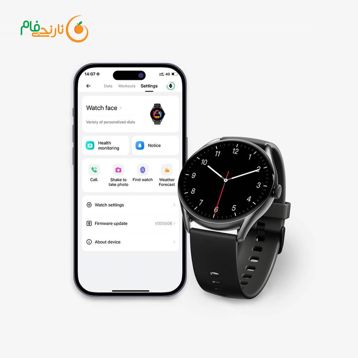 ساعت هوشمند شیائومی QCY GT — تصویر ۸