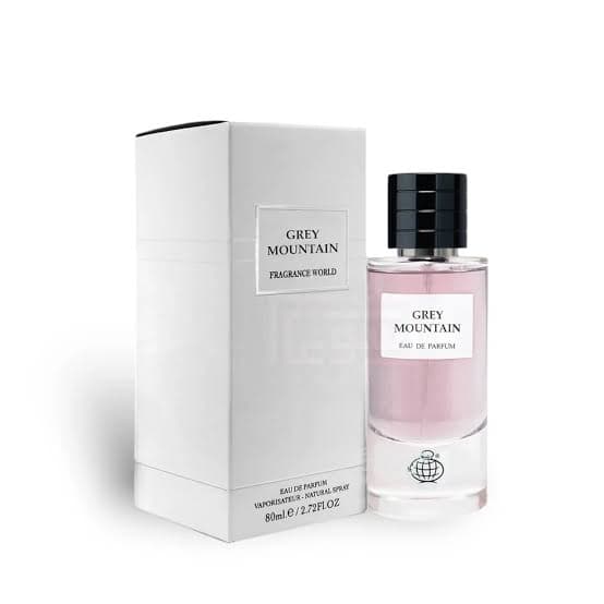 عطر زنانه فراگرنس ورد Grey Mountain _ حجم 80 میل