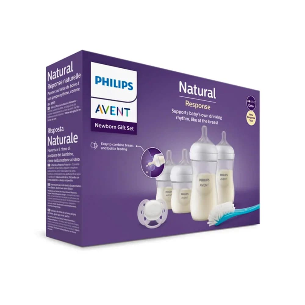 ست آغازین شیشه شیر نچرال فیلیپس اونت Philips Avent نسل جدید — تصویر ۳