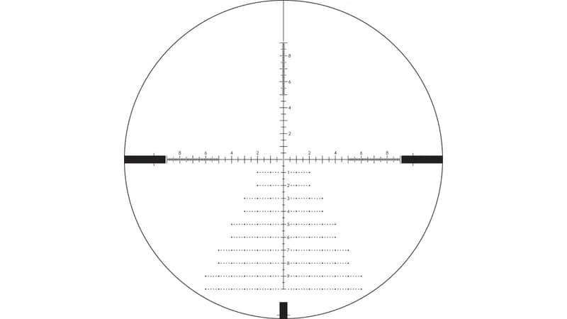 دوربین تفنگ ورتکس دیاموندبک ۶به۲۴ در۵۰ |DIAMONDBACK® TACTICAL 6-24X50 FFP EMPTY HEADING EBR-2C (MRAD) RETICLE | 30MM — تصویر ۷