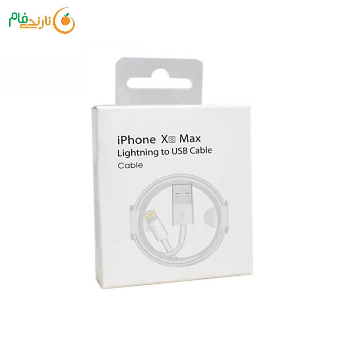کابل شارژر اپل iphone XS MAX لایتنینگ به USB-A — تصویر ۳