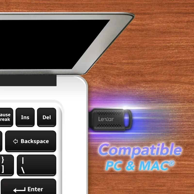 فلش مموری 64 گیگ لکسار مدل Lexar JumpDrive V400 USB3.2 — تصویر ۲