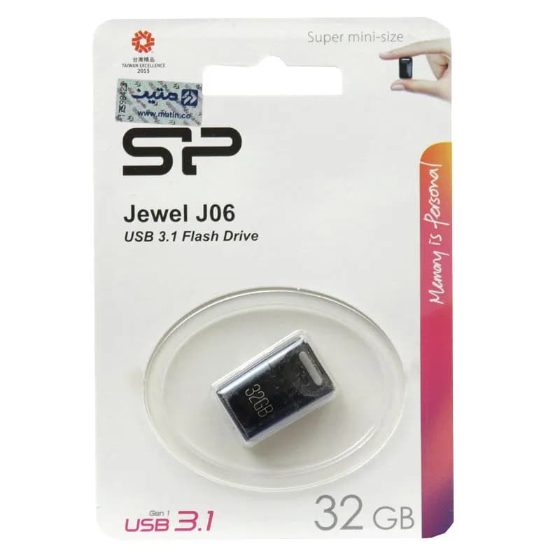 فلش مموری سیلیکون پاور Jewel J06 ظرفیت 32 گیگابایت — تصویر ۲