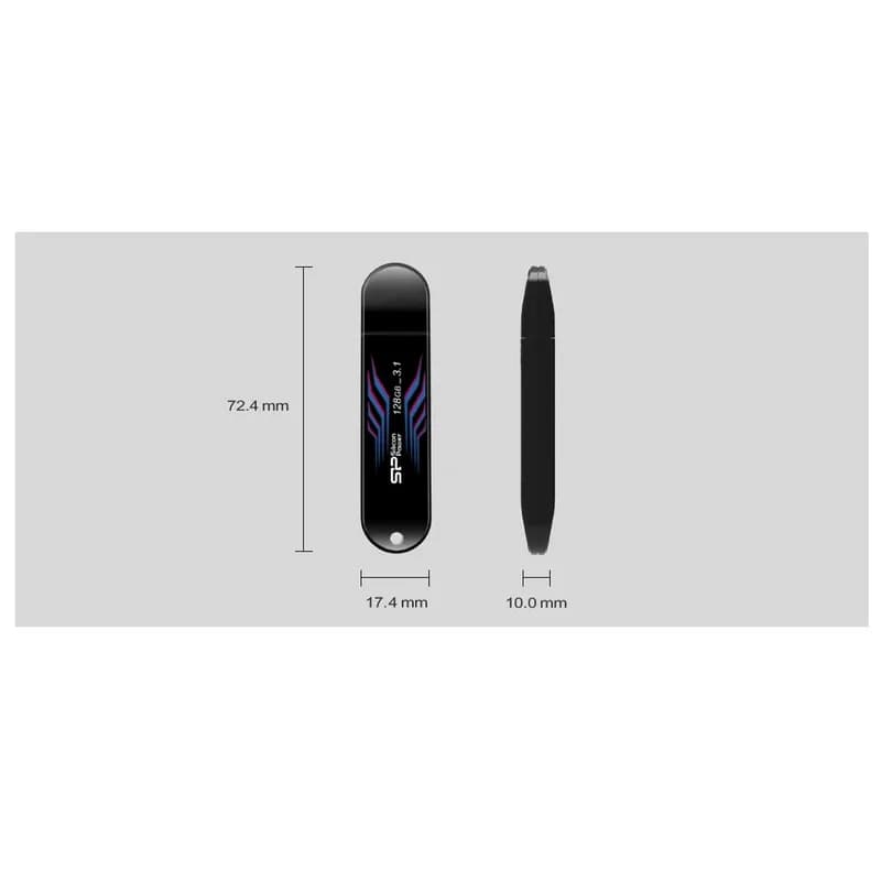 فلش مموری سیلیکون پاور Blaze B10 ظرفیت 64 گیگابایت — تصویر ۳