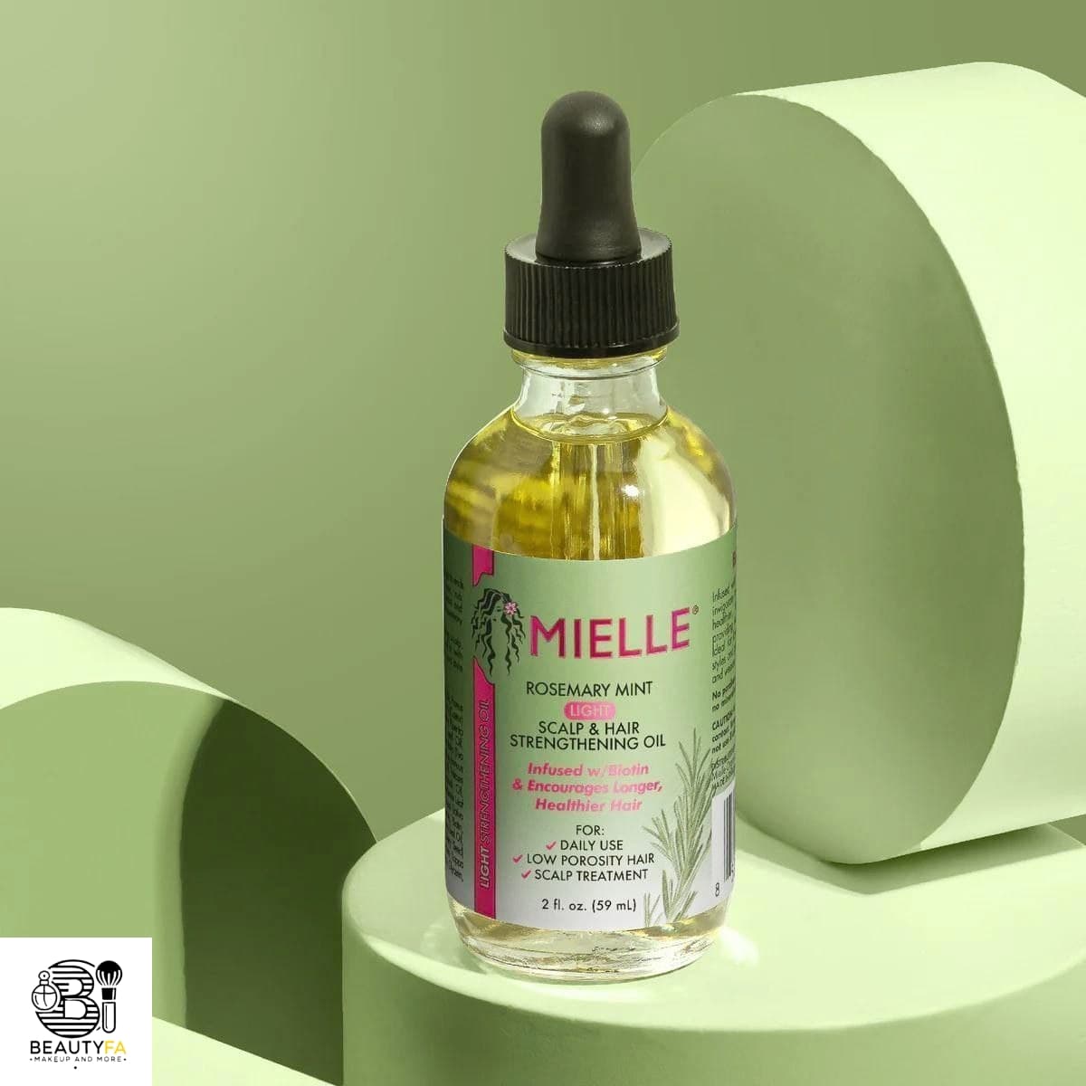 روغن تقویت کننده رزماری و نعنا میله MIELLE