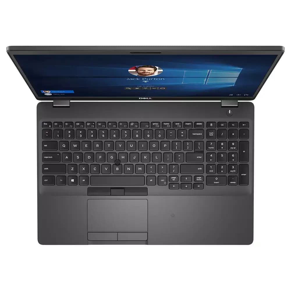 لپ تاپ Dell Precision 3541 | پردازنده Core i7-9850H نسل 9 (6 هسته) | رم 12 گیگ DDR4 | SSD 512 NVMe | گرافیک Quadro P620 4GB | صفحه‌نمایش 15.6 اینچ FHD IPS — تصویر ۵